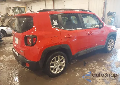 2016 Jeep Renegade Latitude z USA, uszkodzony, nr VIN ZACCJABT8GPE12081